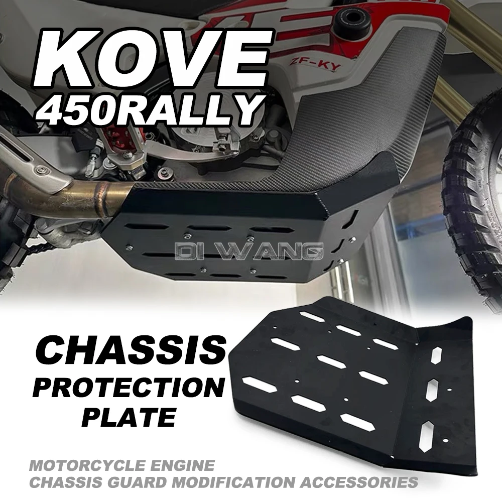 

Motorcycle Accessories for KOVE 450Rally 450 Rally 2023 2024 Engine Hood Lower Air Deflector Protection Chassis Fit Lower Shell