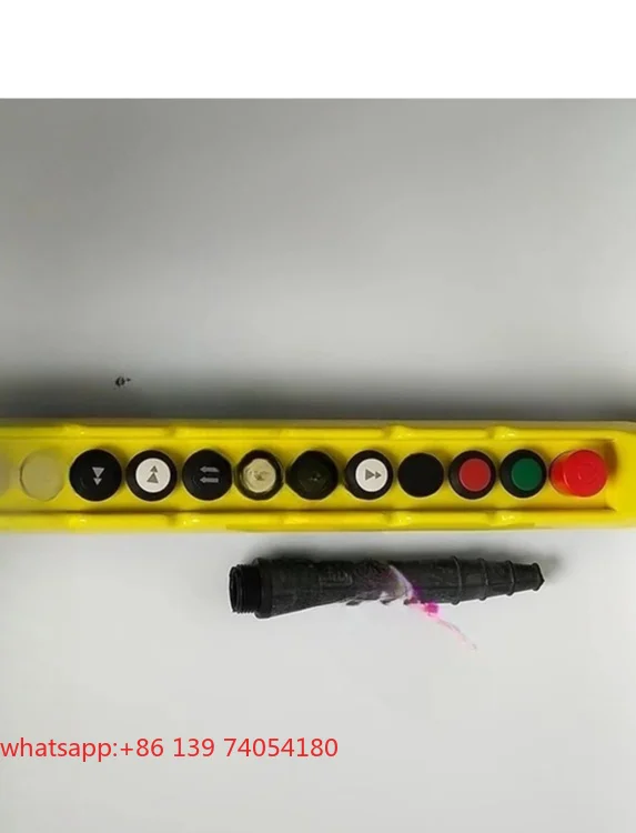 Applicable to 12- hole single row, Italian GG flashlight door, crane hand operation waterproof button box,