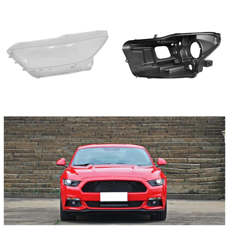 

For Ford Mustang 2014 2015 2016 2017 Car Accsesories Base Head Lamp Shell Front Lamp Holder Front Headlight Shell