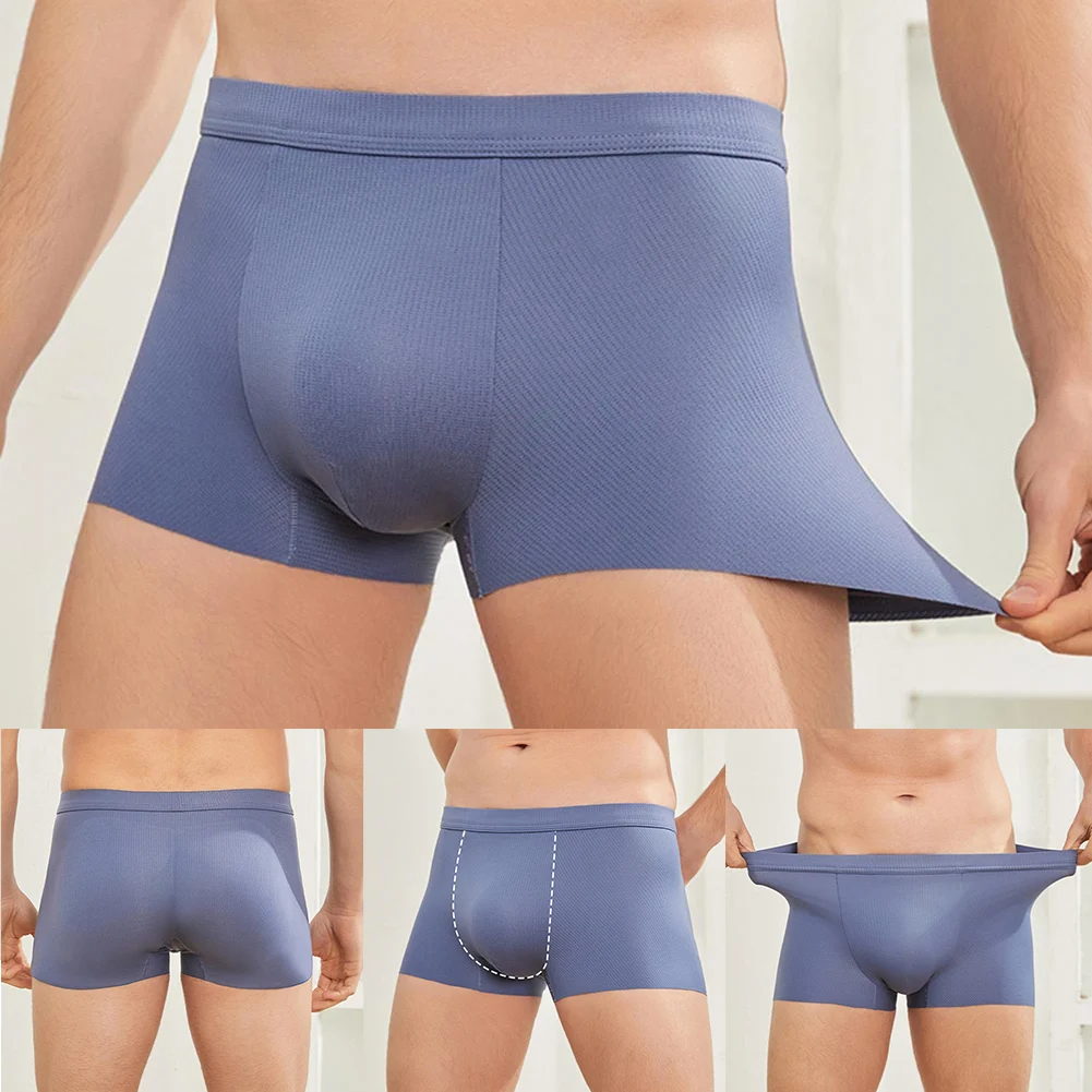 Men's Panties Sexy Hip Butt Lifter Enhancer Briefs Padded Bulge Pouch Underwear Man Elastic Panty Shapewear Breathable Underpant