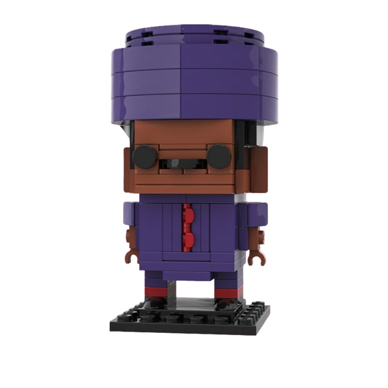 160 Pièces Figurines de Dessins Animés Thème Zéro MOC Blocs de Construction Modulaires Personnalisables Modèle Éducatif Populaire Jouet DIY Cadeaux de Fêtes