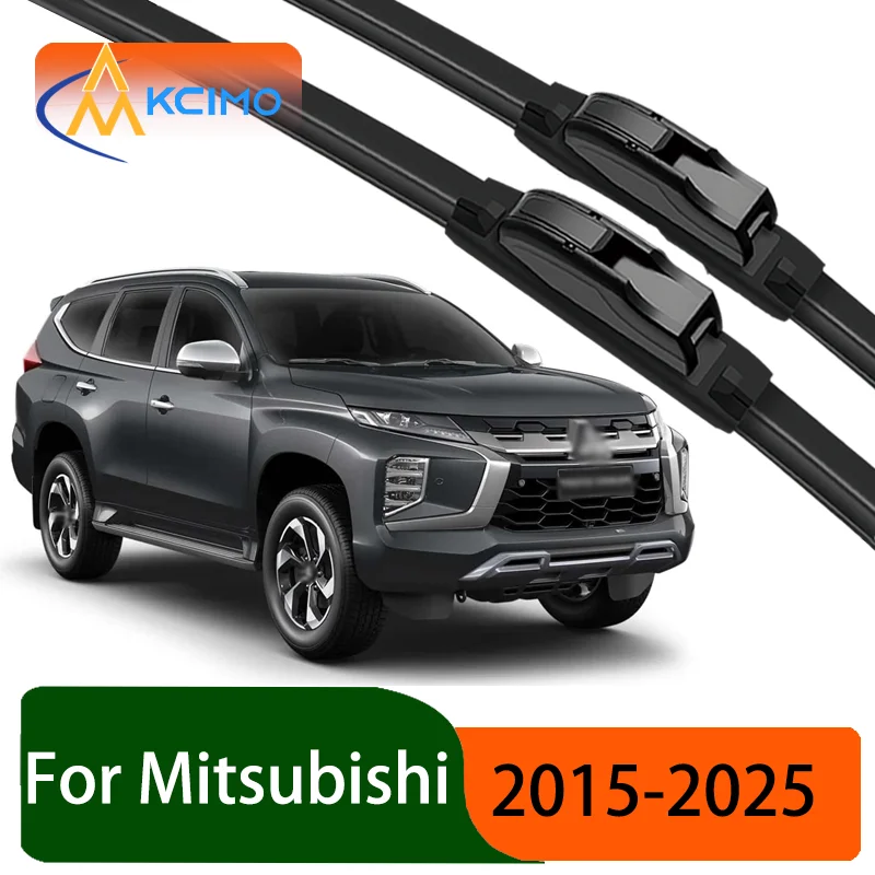 

For Mitsubishi Pajero Sport KR KS QE QF 2015-2025 2016 Front Wiper Blades Car Windscreen Windshield Window Wiper Accessories