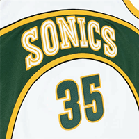 2024 September New KD 2007/08 Hardwood Sw Jersey-Green #35 Classic Vintage Sonics Player Ray Allen #34 Unisex Tops Kids/Adults