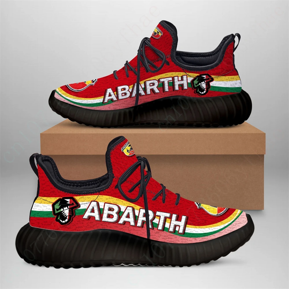 Abarth-Baskets légères pour hommes, chaussures de sport pour hommes, baskets confortables pour hommes, chaussures de course décontractées, chaussures de tennis unisexes, grande taille