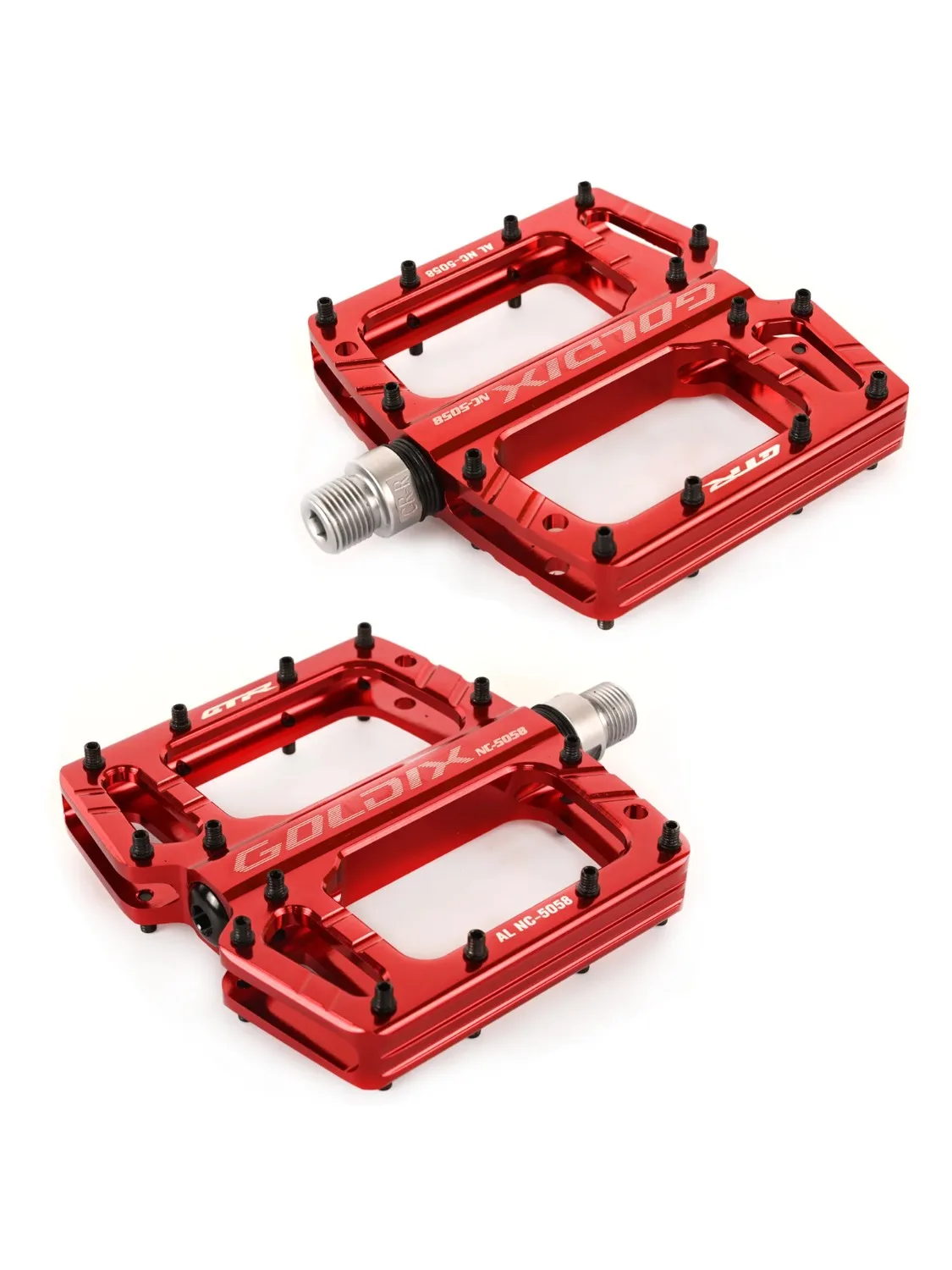 AliExpress GOLDIX New 3-Bearing Sealed Bearing Pedals for Mountain and Road Bikes - High Strength, Non-Slip & Ultra-light Bicycle Accessory