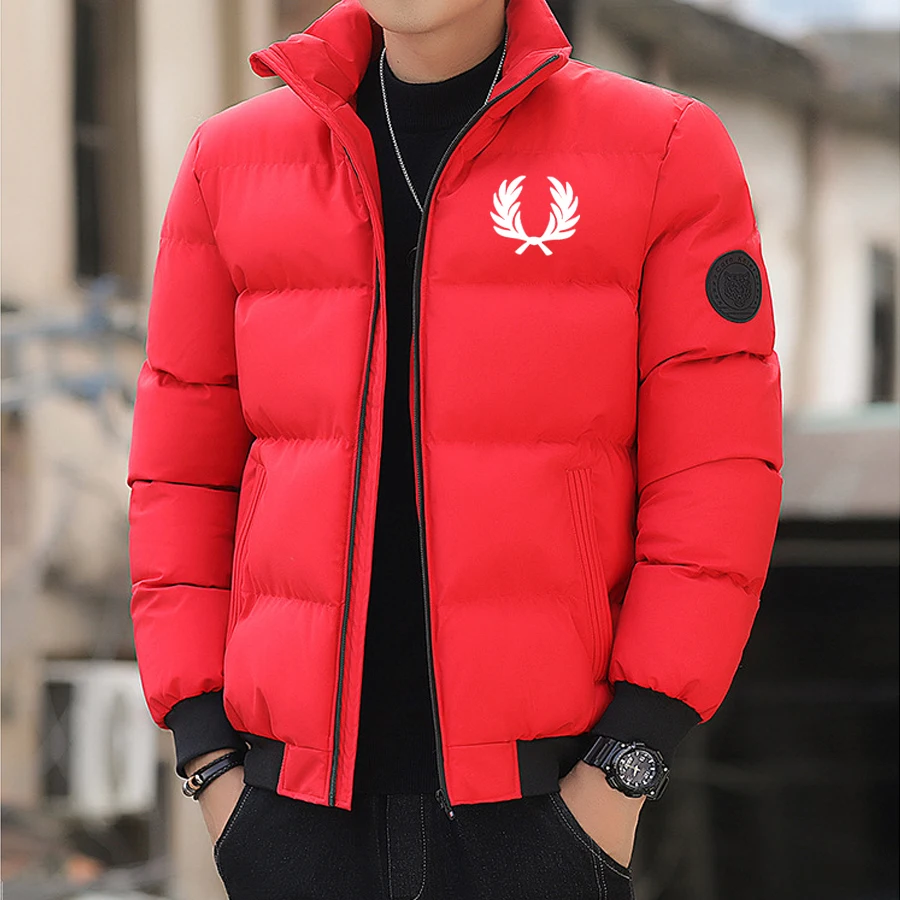 2024 Men's casual jacket with soft zippercomfortable trench comfortable top new fashion brand autumn and winter