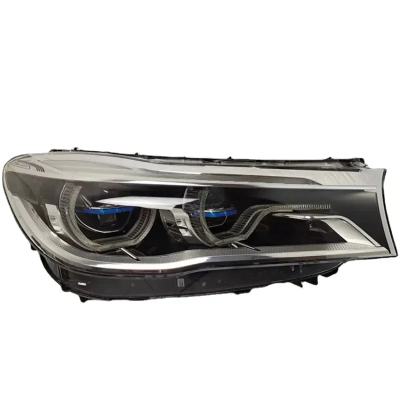 Fit For BMW 7 Headlight 2016-2018 G11 G12 Headlights 740Li 750 Blue Eye LED Headlamps Half Assembly G12 Original Laser Headlamps