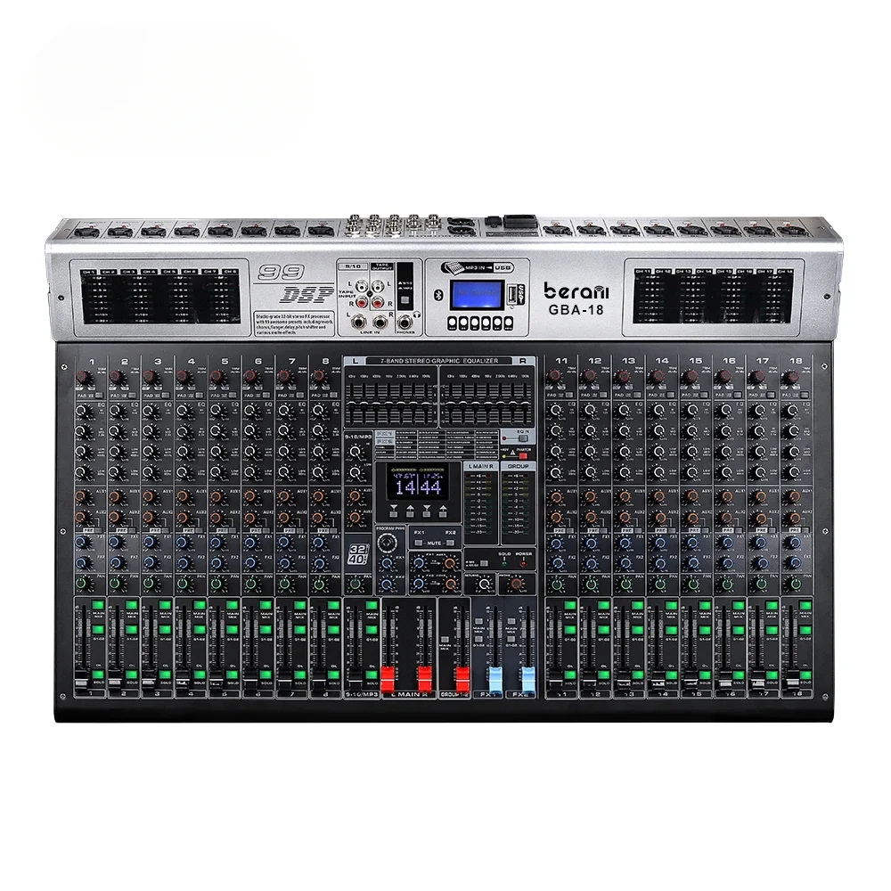 

Berani GBA-18 Good Selling 18 Channel Live Audio Digital Mixer Professional