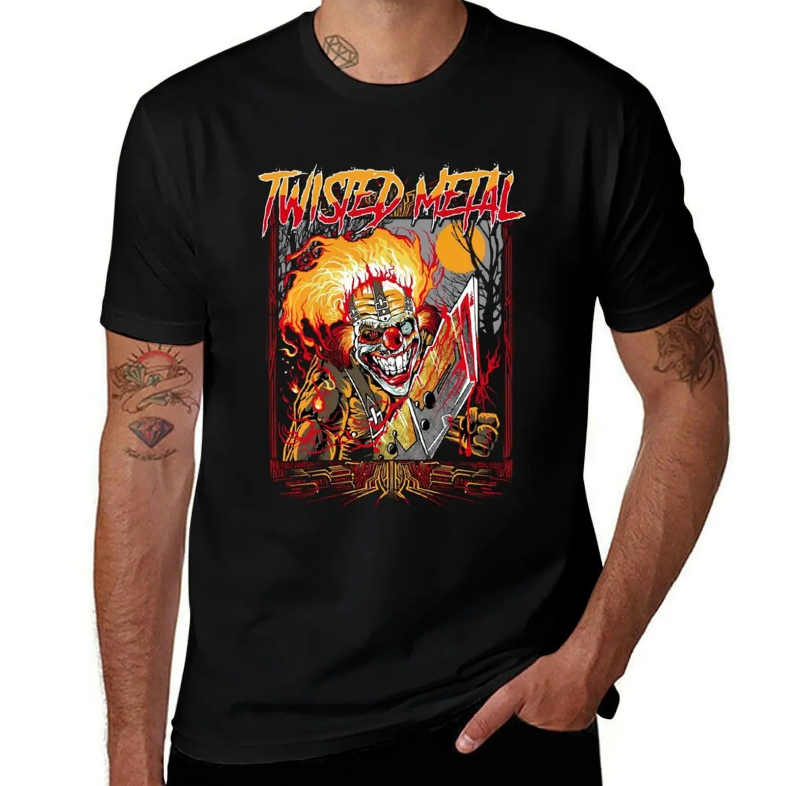

Twisted Metal Vintage T-Shirt t shirts for man cotton soft man t shirt designer t shirts cotton 100% T-Shirt