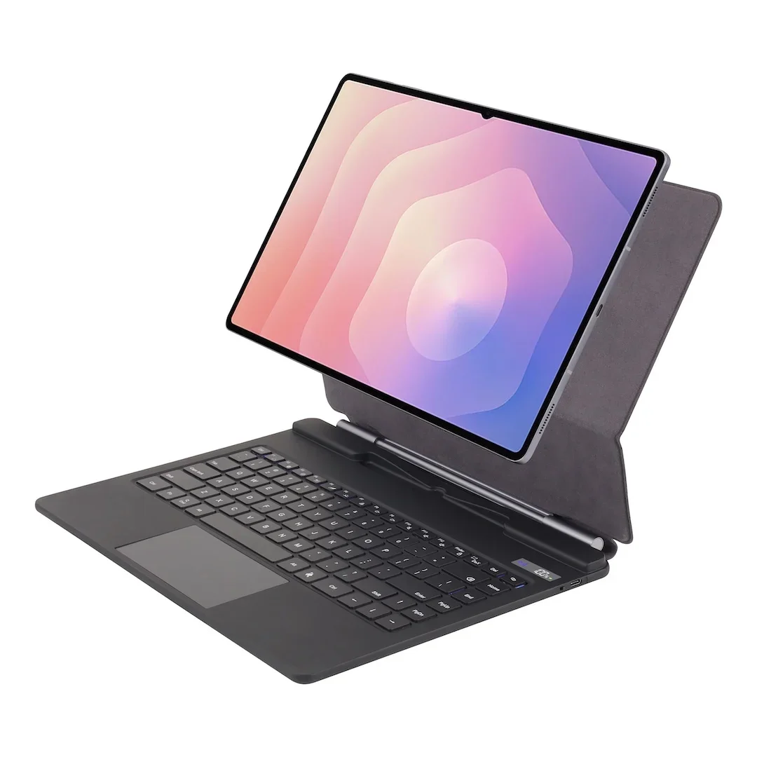 Backlight Magic Keyboard Case For Samsung Galaxy Tab S11 Ultra 14.6 2025 S10 S9 S8 Ultra Tablet Smart Cover Folio Multi-Touch
