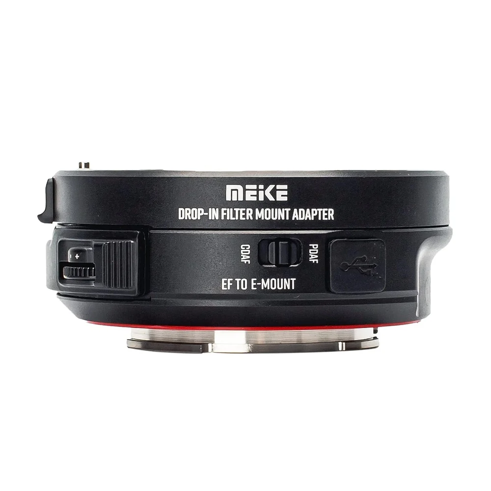 Meike MK-EFTE-C محول عدسة التركيز التلقائي الدائري لعدسات Canon EF /EF-S إلى Sony E Mount A9 A7III A7II A7 A7R3 A7R4 A7IV ZV-1