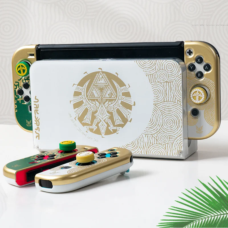 Controlador de juego de silicona suave, cubierta de Joystick para Switch Oled/Lite Joy-con, funda protectora