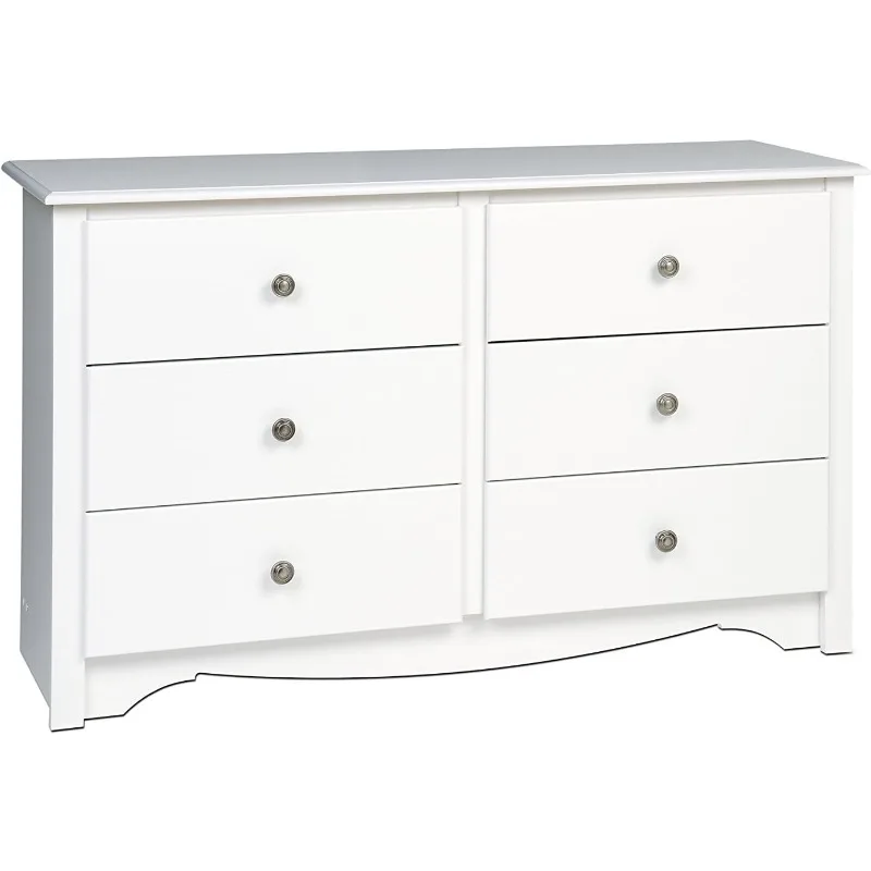 Sonoma 6 Drawer Dresser for Bedroom, Wide Chest of 6 Drawers, Bedroom Furniture,  16