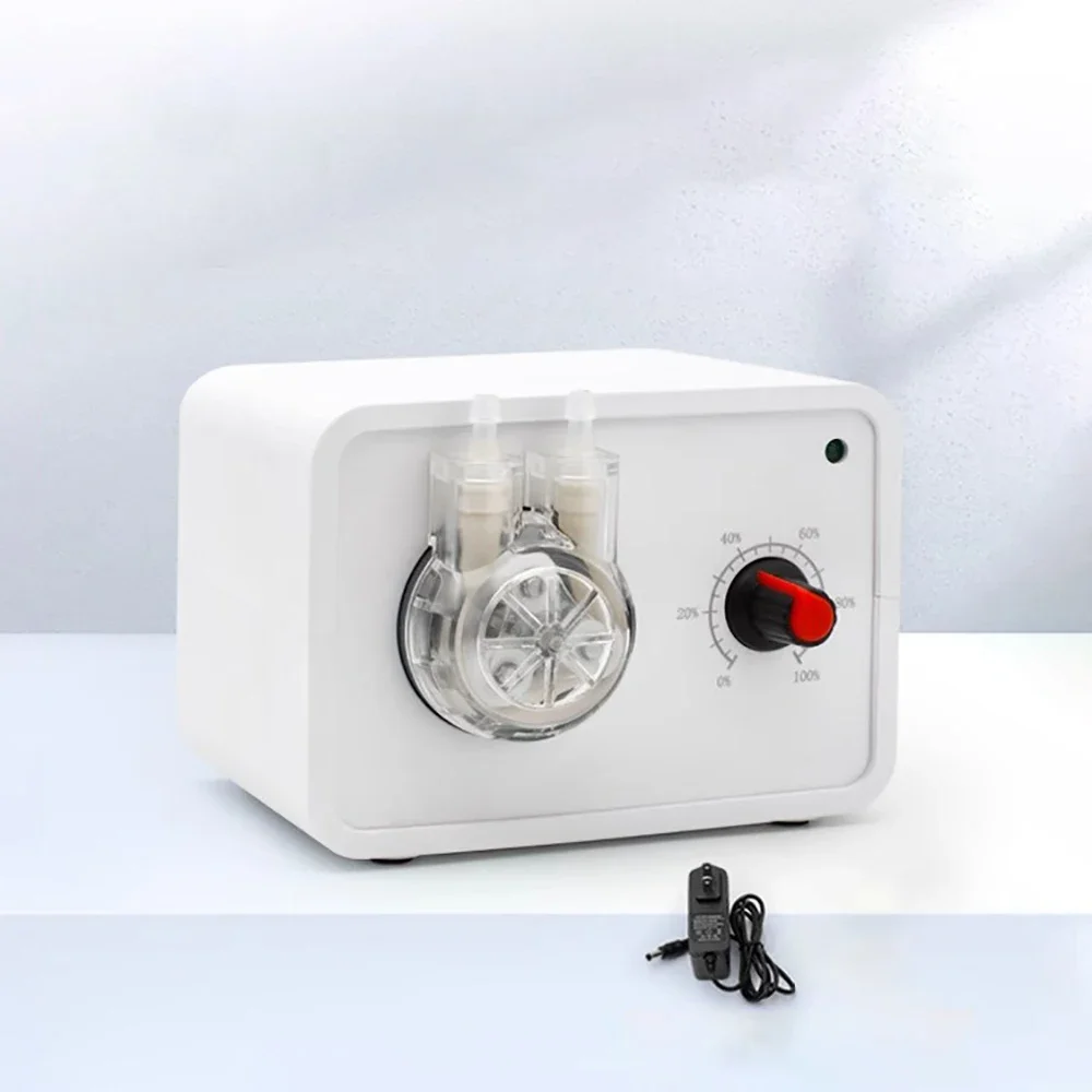 Peristaltic Pump Adjustable Flow Laboratory Self-Priming Circulating Pump Electric DC Micro Water Pump Tube 3x5MM