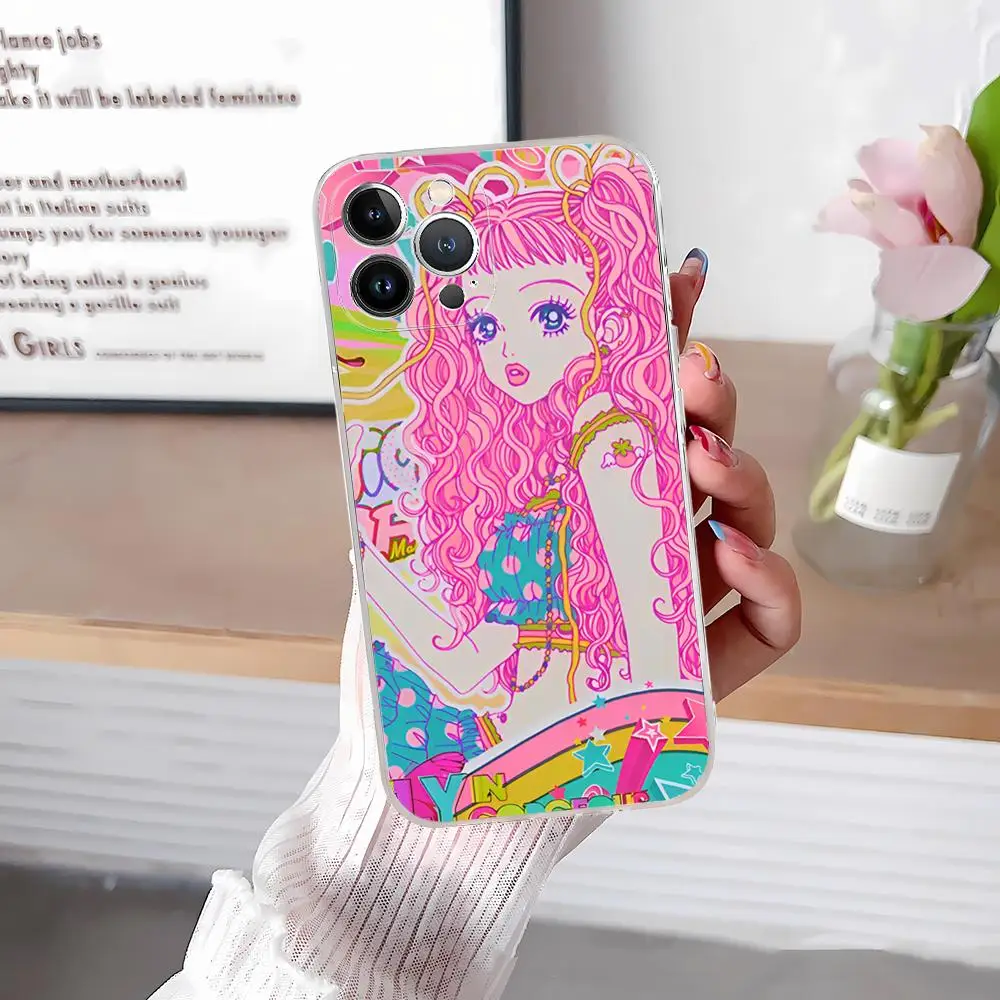 Anime Paradise Kiss Miwako Phone Case Silicone Soft for iphone 15 14 13 12 11 Pro Mini XS MAX 8 7 6 Plus X XS XR Cover