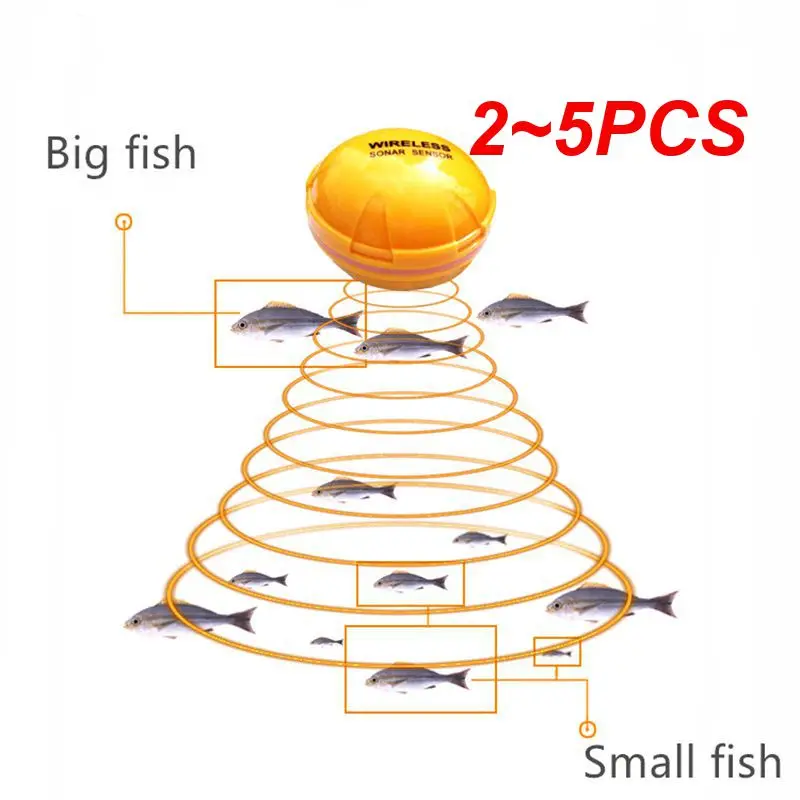 

Портативный эхолот для рыбалки, рыболокатор с датчиком и звуковым сигналом, 2-5 шт., 40/30 м