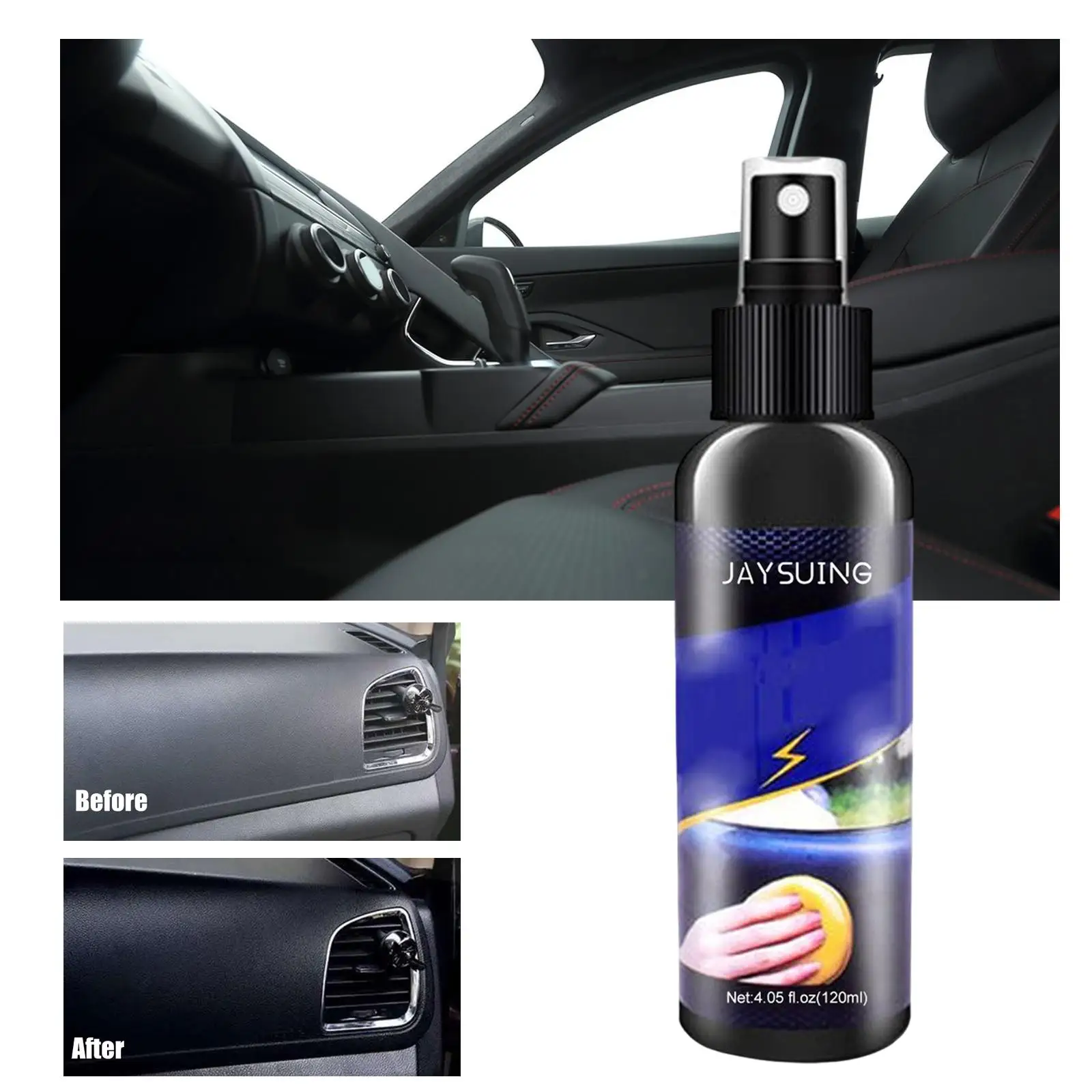 Car trims Restorer Cleaning Sealant Interior Cleaner Spray for Appliances Home