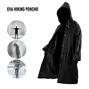 Waterproof Coarse Cover Father Father, Eva Black for adults and children, camping and hiking 6 MAIN SALES CHILD RAIN CAPA - №1