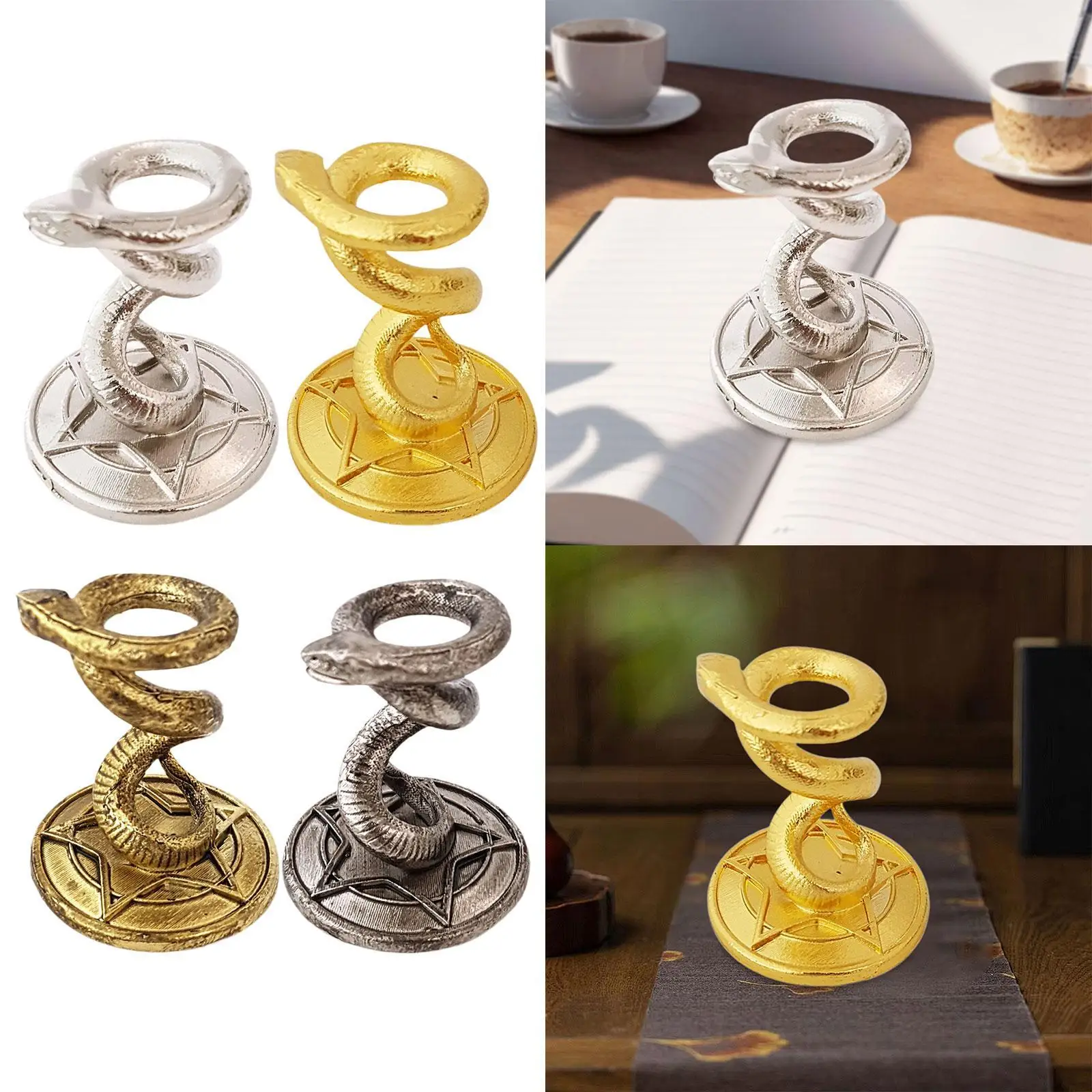 

Декоративная подставка для шаров, художественное ремесло, современный держатель в виде змеи для настольного офисного декора