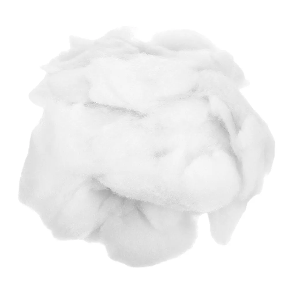1 Paquete de Relleno de Algodón PP Premium para Manualidades, Almohadas, Cojines, Animales de Peluche, Proyectos de Ganchillo, Decoración de Nubes, Decoración de Cuarto de Bebé