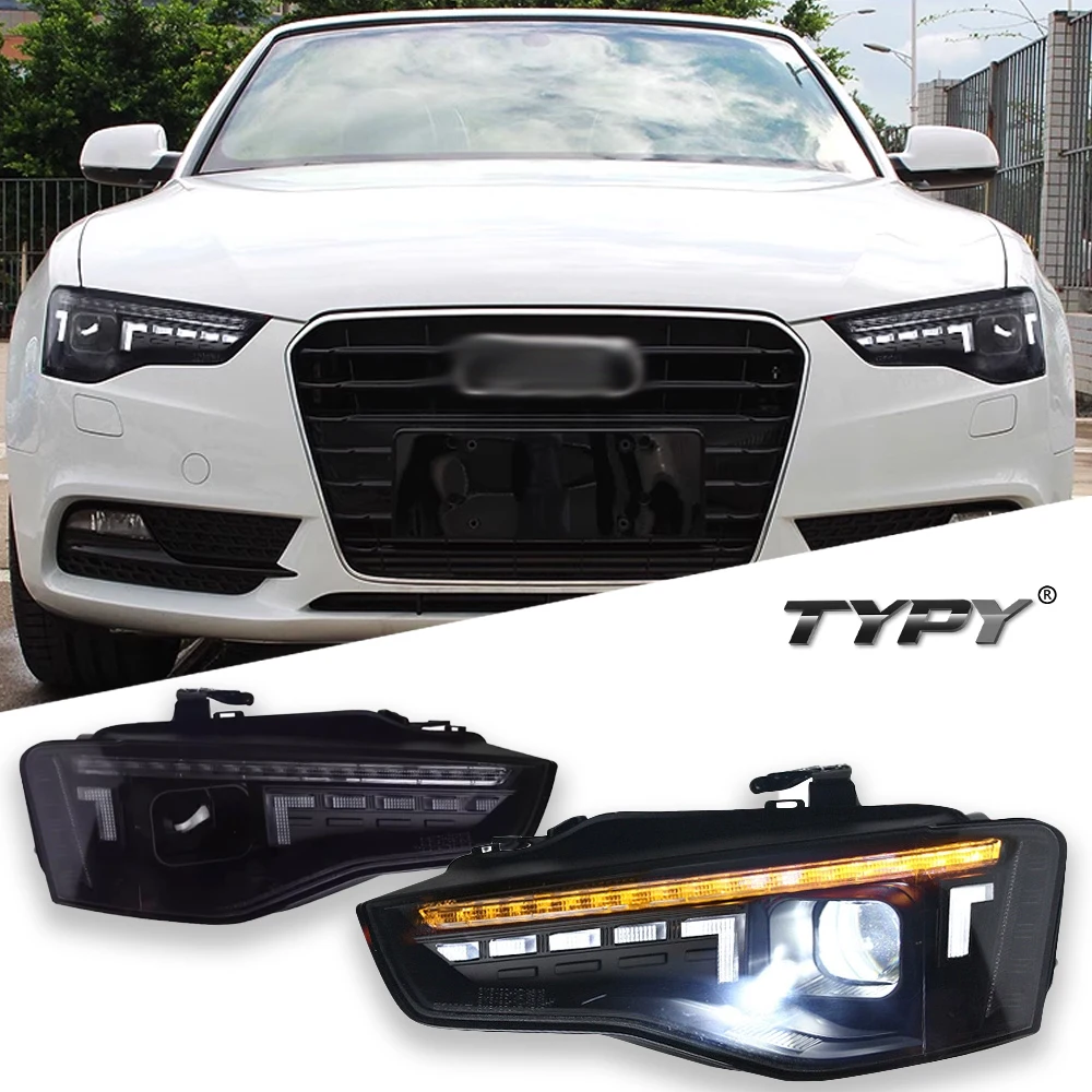 

TYPY Car For Audi A5 LED Headlights 2013-2016 Upgrade Modified to New DRL Dynamic Turn Signal LED Headlight Auto Accessories