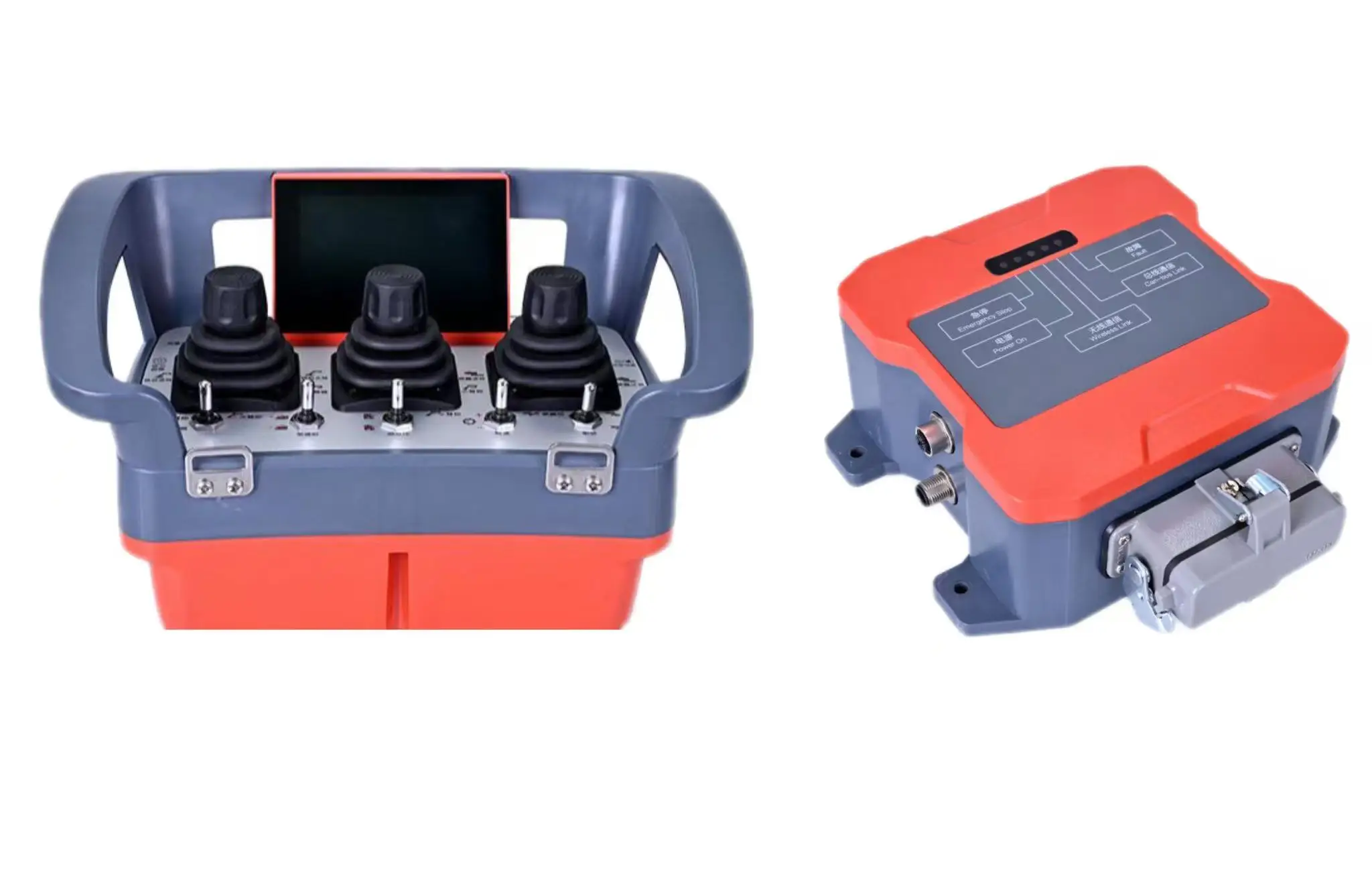 High Quality Waterproof Joystick Control Hydraulic Proportional Directional Control Valves Industrial Radio Remote Control
