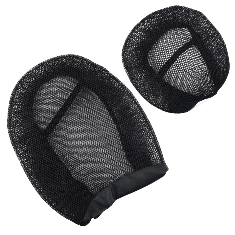 

Motorcycle Protecting Cushion Seat Cover Fabric Saddle Seat Cover Cool Cushion Protector Heat Insulation Mesh Pad Replacement