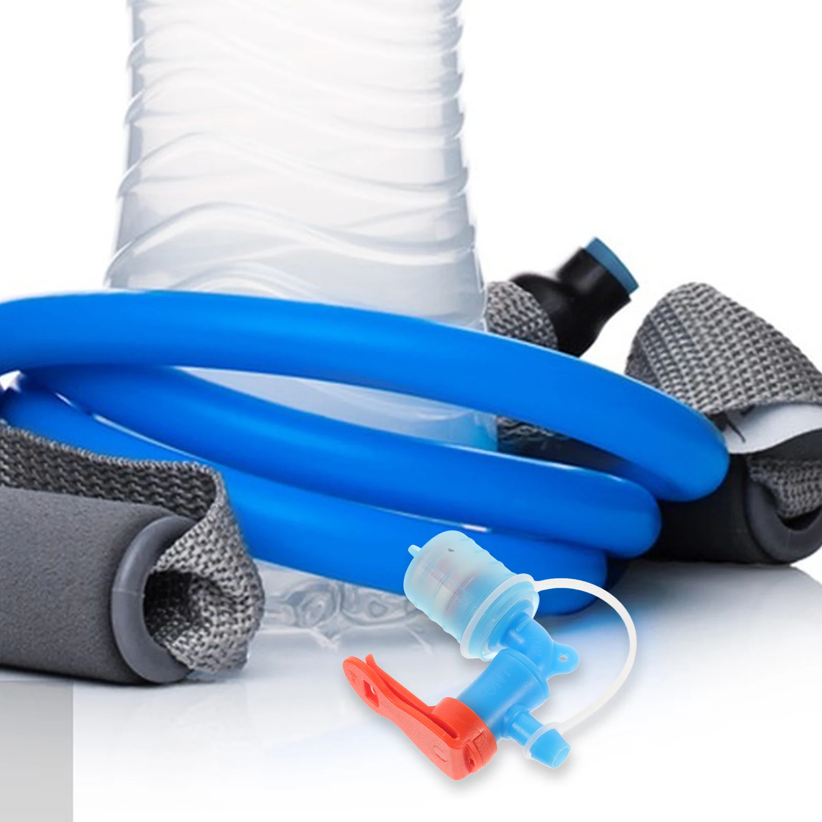 

Hydration Bladder Mouthpiece Kit Detachable High Flow Valve for Outdoor Hydration Packs Cycling Running Camping Hiking Anti