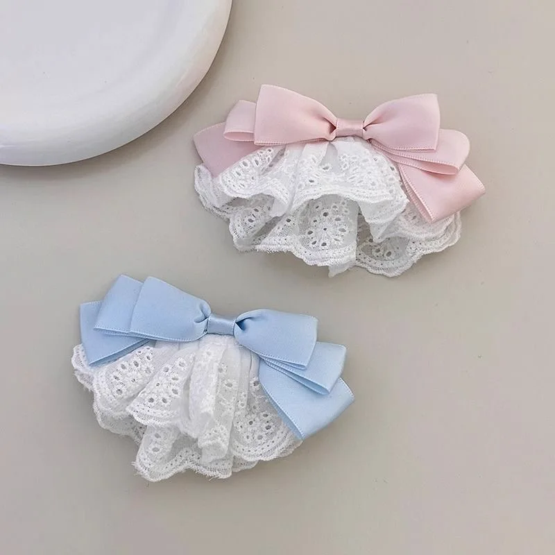 【1 pair】accessories for women trend 2024 Girl hair clip lolita y2k hairpin cute hair things bows for hair accessory for women