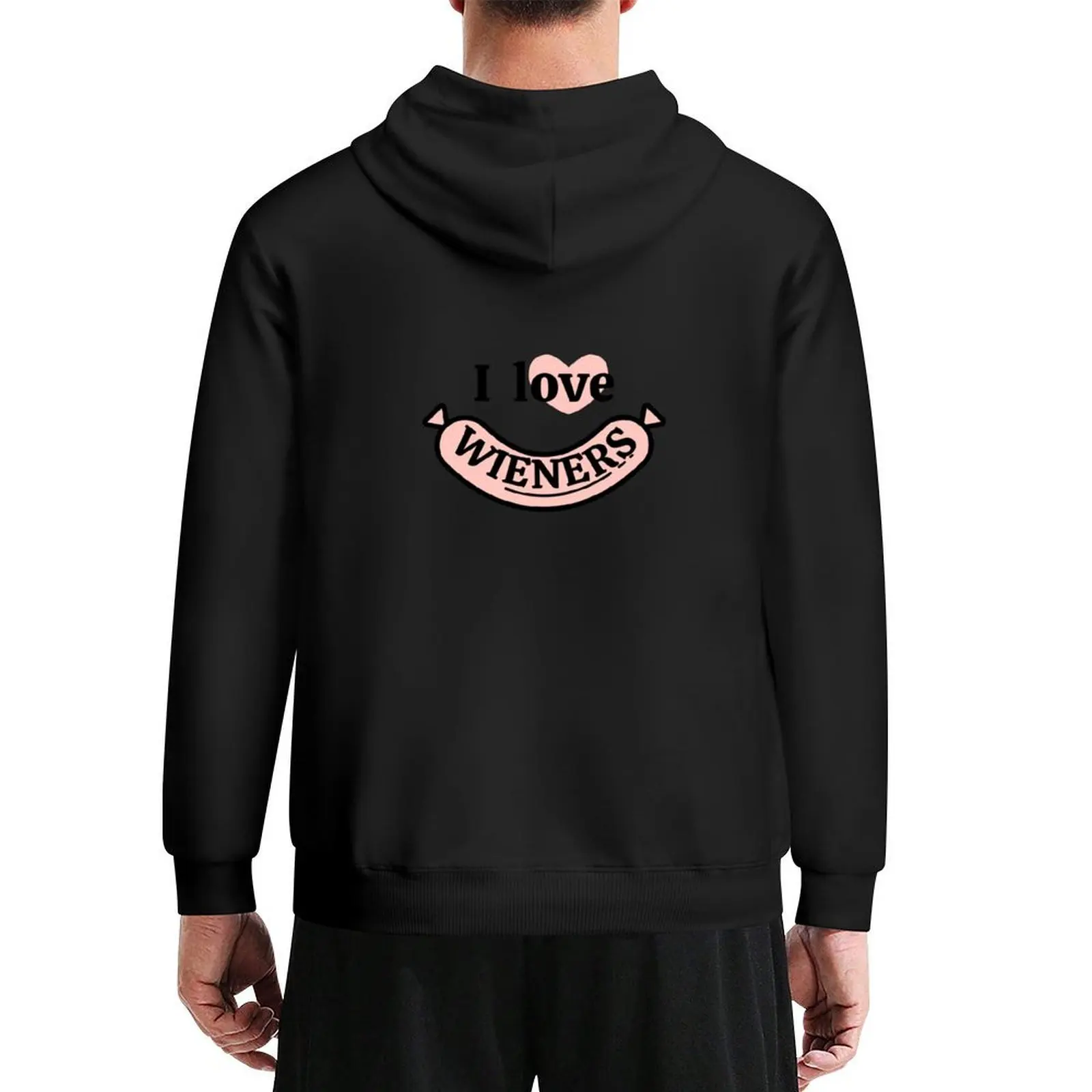 

I Love Wieners! Hoodie men's clothes korean autumn clothes autumn new products fashion men mens hoodies