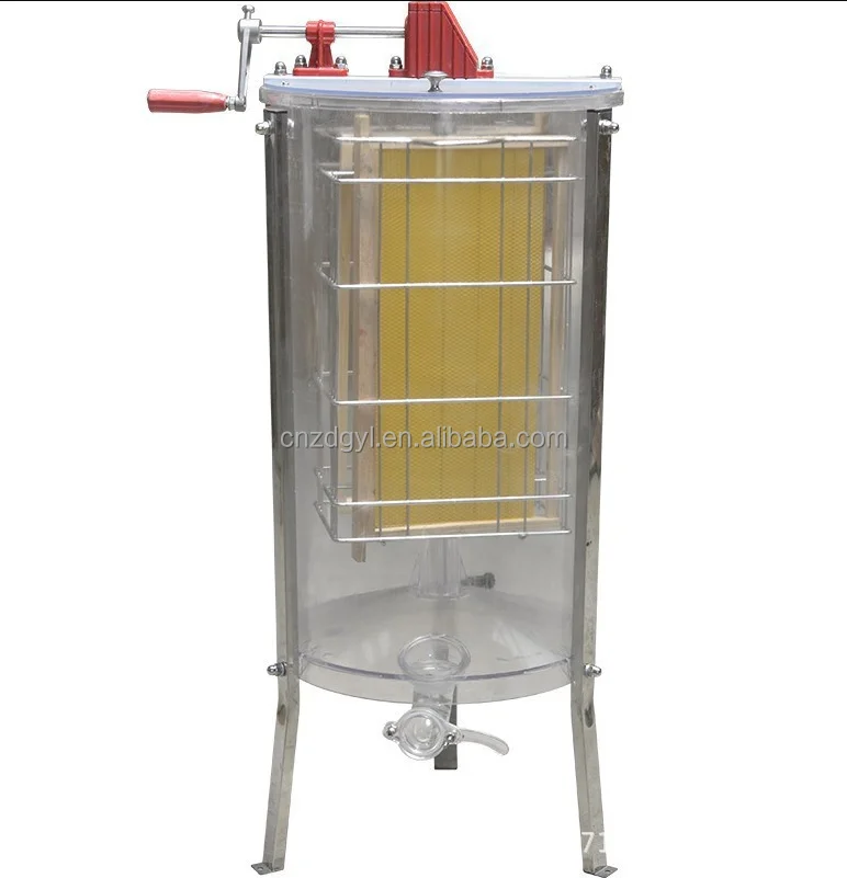 Processing Machine Honey Centrifuge6 Frames Manual Honey
