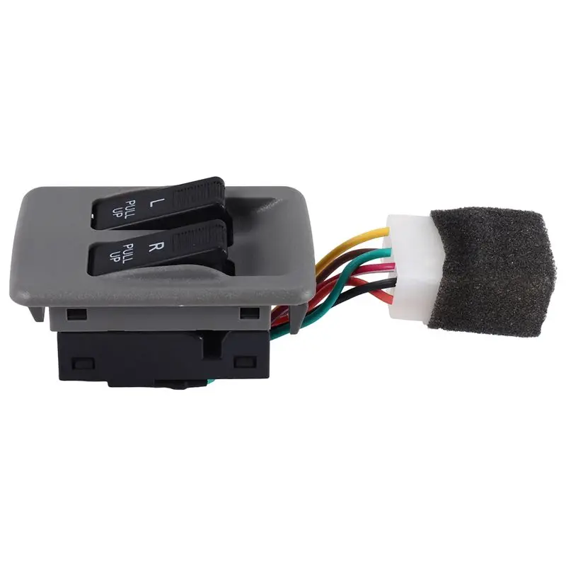 ABQB-Car Left Front Power Window Switch Power Window Switch Button Car Accessories For Kia Pride KK12B-66-350 KK12B-66-370