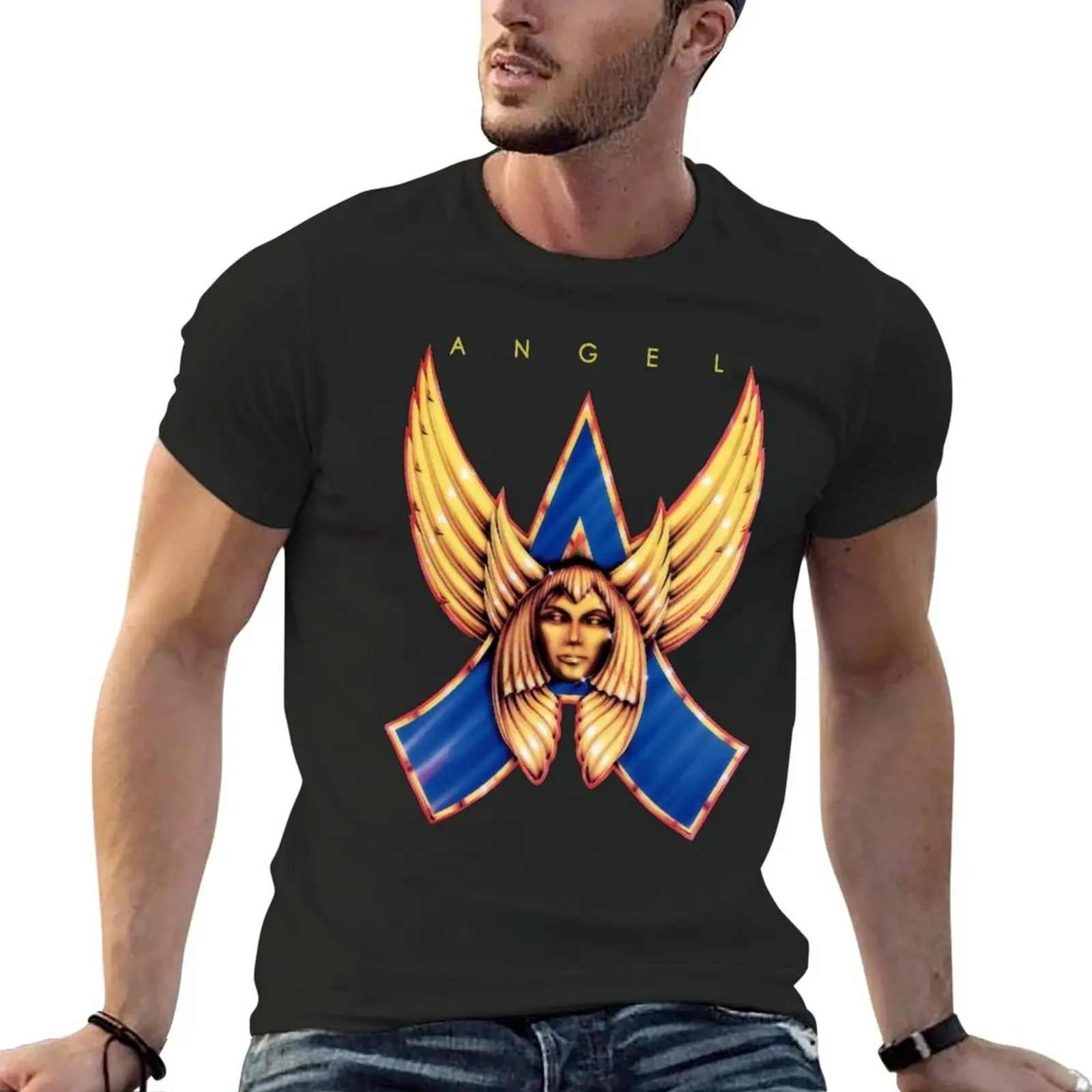 Angel Debut Album Tribute Classic T-Shirt vintage anime shirt blacks vintage t shirt men 100℅ cotton