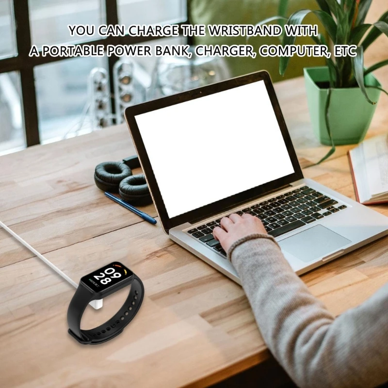 SmartBand Charging Cable for XIAO-MI Band 9 8 USB Charging Adapter Wristband Charging Cable