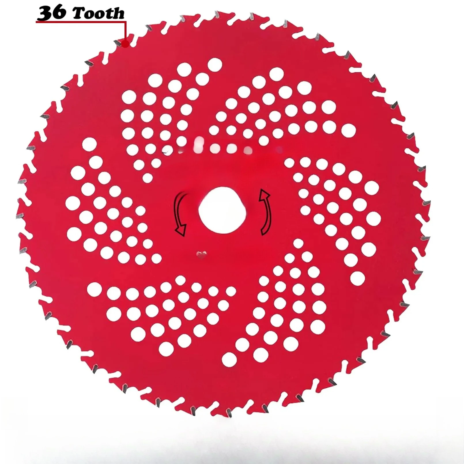 

For Weed Brush Cutter Trimmer Lawn Care Farmer Tools 36 Teeth Carbide Tipped Blades Manganese Steel Brush Cutter Trimmer Blades