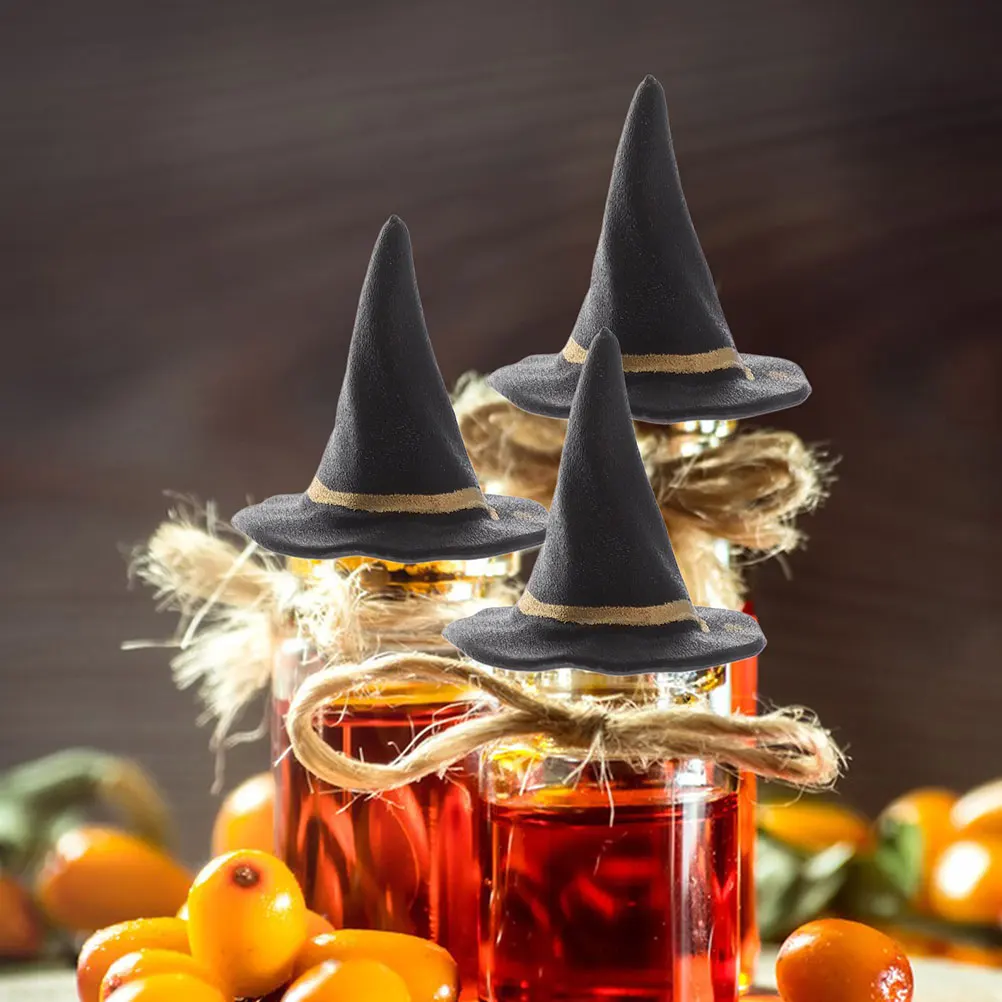 

40 Pcs Mini Wizard Hat Miniature Hats Magician for DIY Halloween