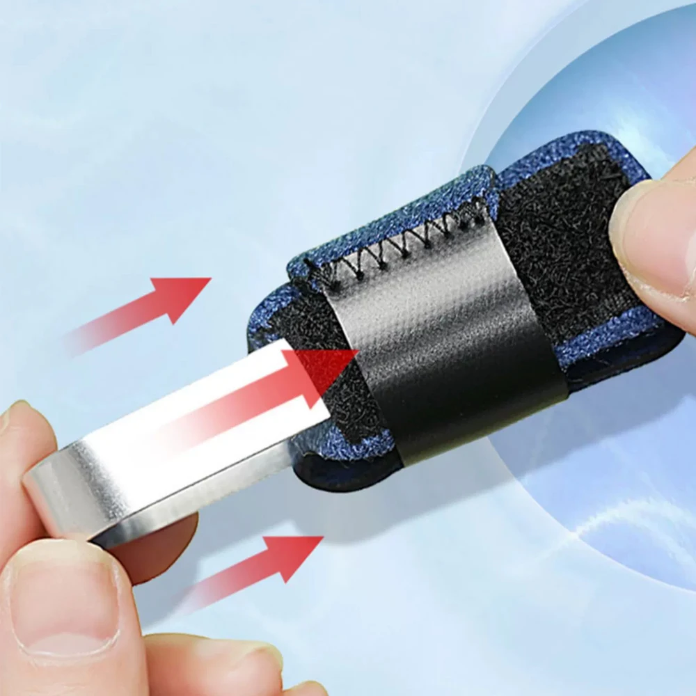 Tala de dedo do pé alisador para martelo corretor de dedo do pé unissex cinta de dedo do pé martelo tala envoltório cobre cinta fixa quebrada