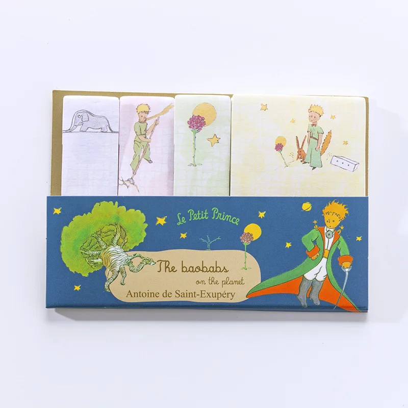 Cute Little Prince memo pads Sticky Notes Index Paper Driver Stickers Self-Adhesive Sticky Paper Bookmark Office School Supplies