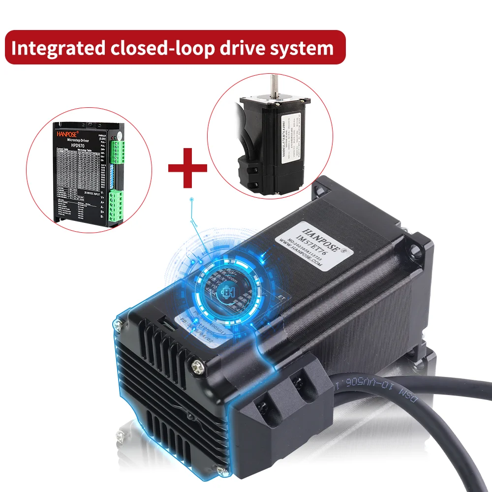 IM57ET76 Driver Integrated Controller Stepper Motor Rs485 3000rpm Multi Voltage Absolute Value Motor