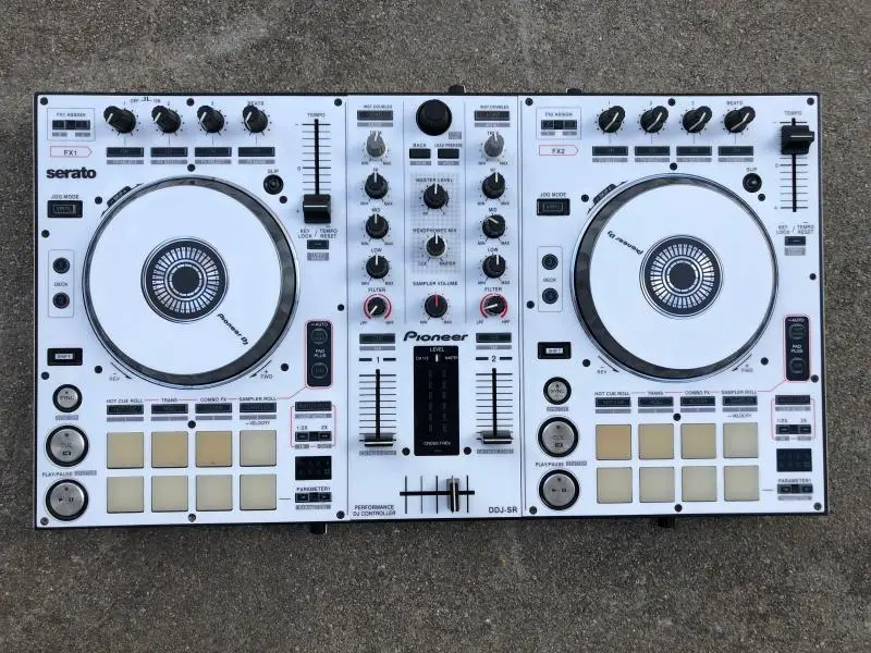 DJ Controller Stickers Film DDJ-SR controller full surround protection sticker with black and white optional film equipment