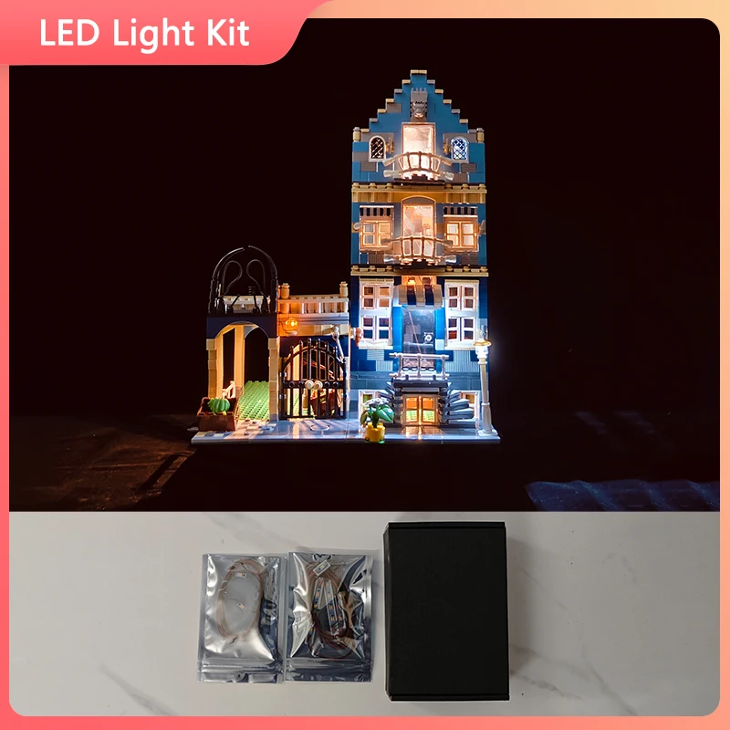 Light Kit For 10190 Market Street Model DIY Toys （Only Lighting Set Not Included Building Blocks）