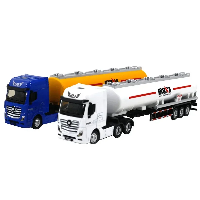 1: 50 Model Cars Flat Trailers Oil Tank Cars 1730/1733 Engineering Cars Children's Toy Cars Gifts Boys' Toys