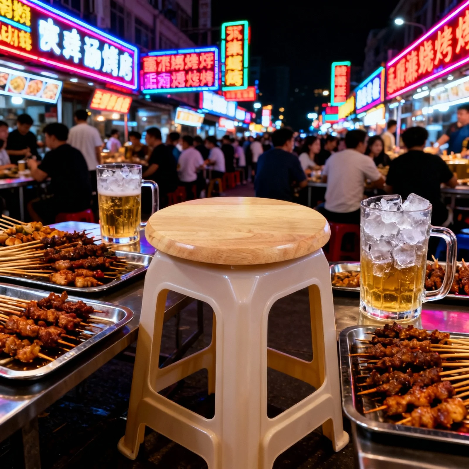 

Wooden Stool Seat Round Replacement Part Bar Chair Wood Seat Stool Seating For Home Hotel Restaurant Office Use