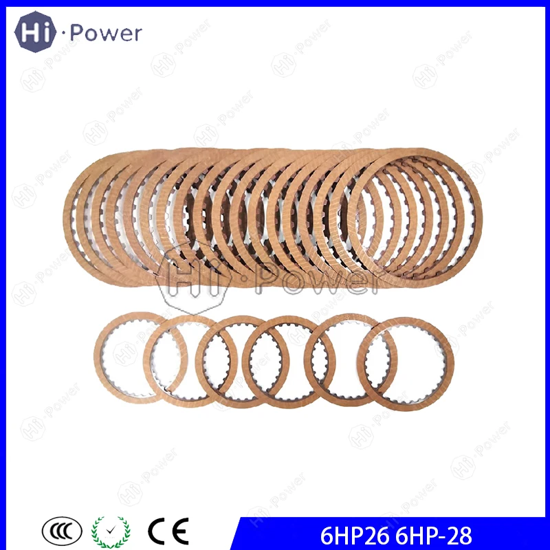 

Gearbox Disc kit 6HP26 6HP28 Automatic Transmission Friction Plate For VW AUDI BMW ZF6HP26 ZF6HP28 Clutch Plate 6HP-26 6HP-28