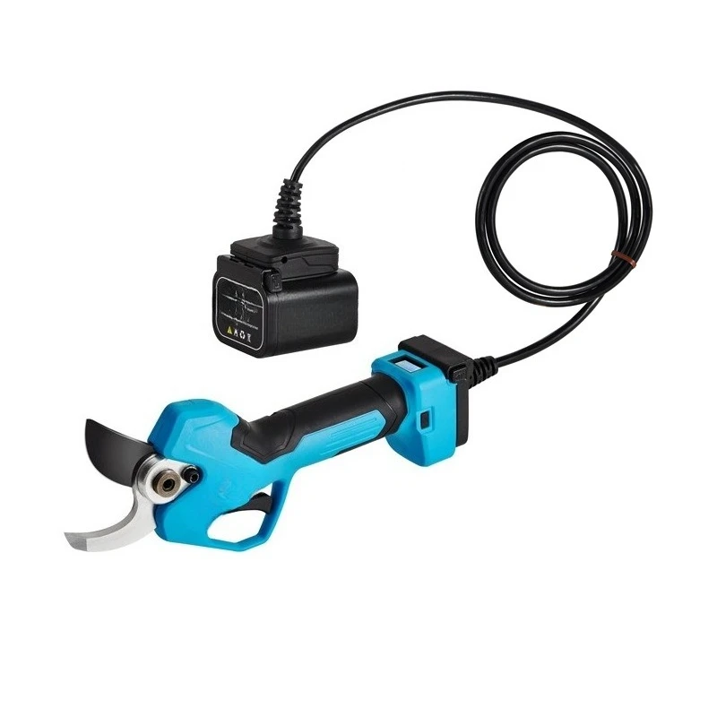 

4.5 cm large diameter lithium battery pruning shears, garden electric scissors, rechargeable pruning shears