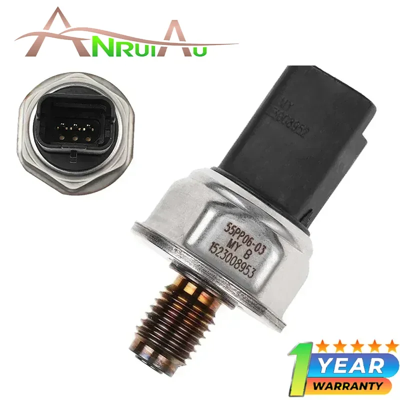 

NEW FOR FORD FOCUS MK2 2004-12 FUEL RAIL PRESSURE SENSOR 1.6 TDCI 9658227880 55PP06-03
