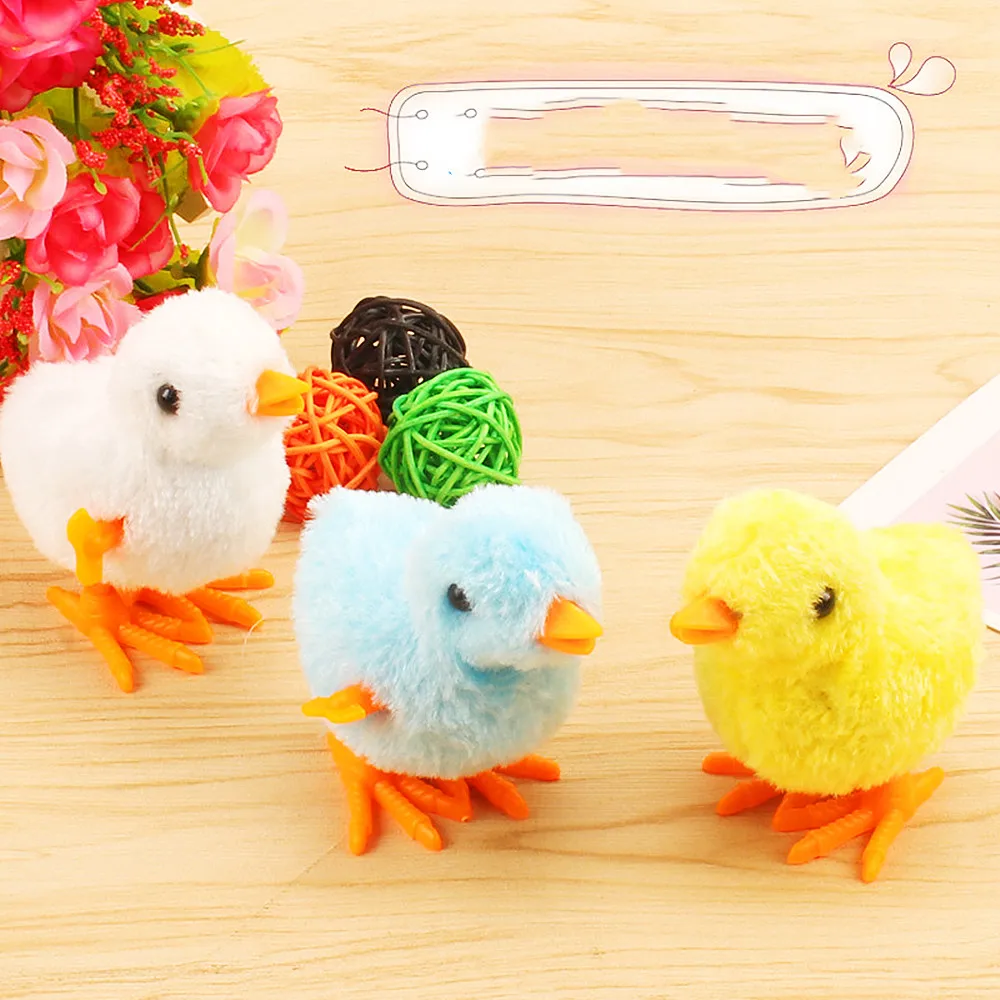 10 Pieces Cute Plush Chain Chick Toys Halloween Gifts, Birthday Party Favor Bags, Pinata Stuffers, Carnival Prizes