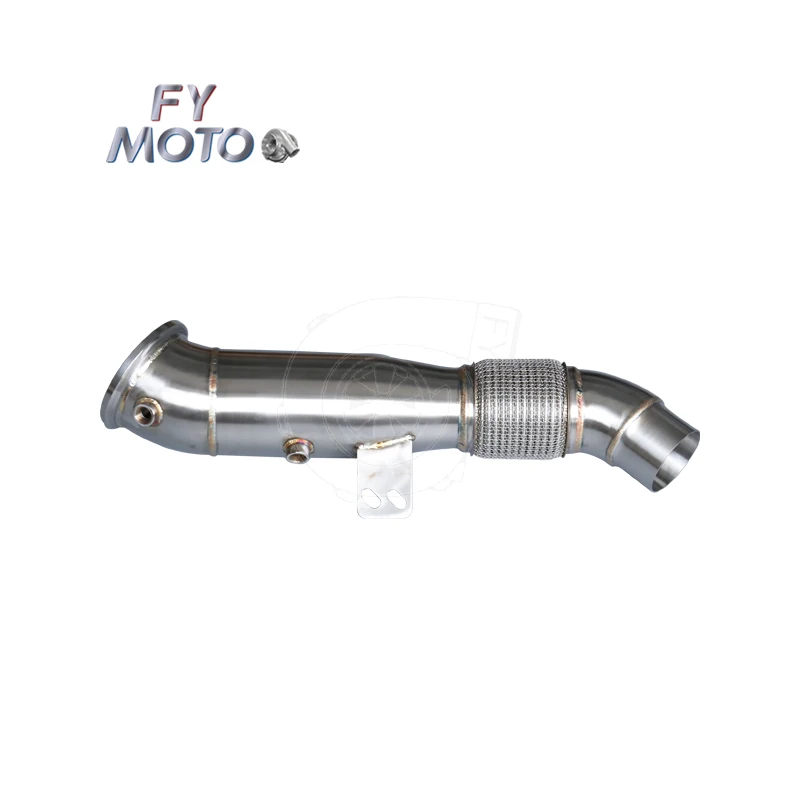 4.5inch for b mw M340i B58 G20 G29 Supra A90 B58 2019+ NEW Style Exhaust Downpipe