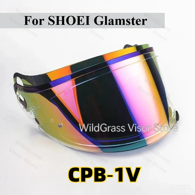 Motorrad Retro Helm Ersatzvisier CPB-1V Windschutzscheibe für SHOEI Glamster Helm Ersatzteile Zubehör