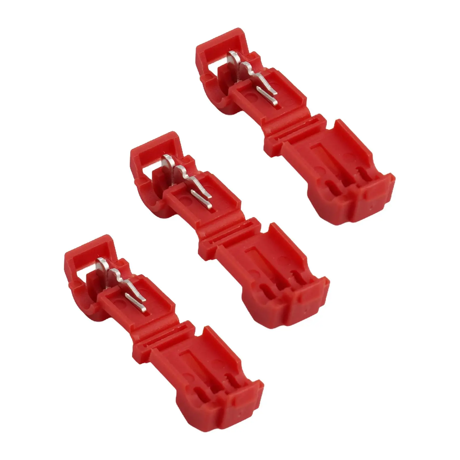20pcs T Shape Electrical Cable Connector Splice Lock Wire Terminal Blocks Electric Wire Connectors For Robotic Mower